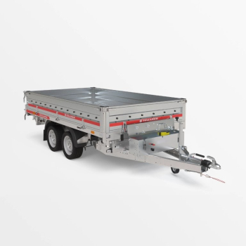 PKW Anhänger, Temared TIPPER 3217/2 2700 kg Dreiseitenkipper mit Elektropumpe